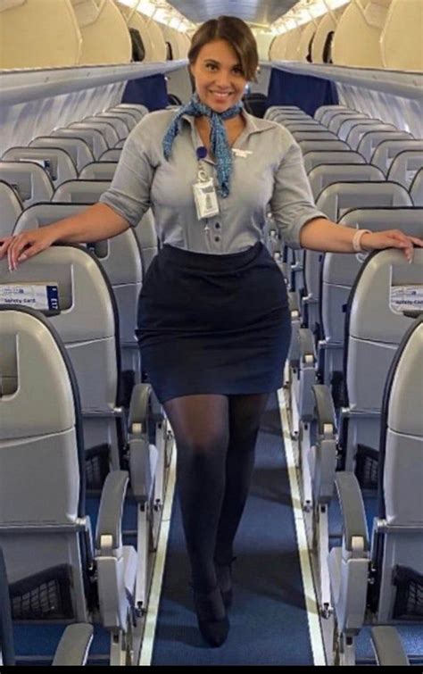 air hostess boobs